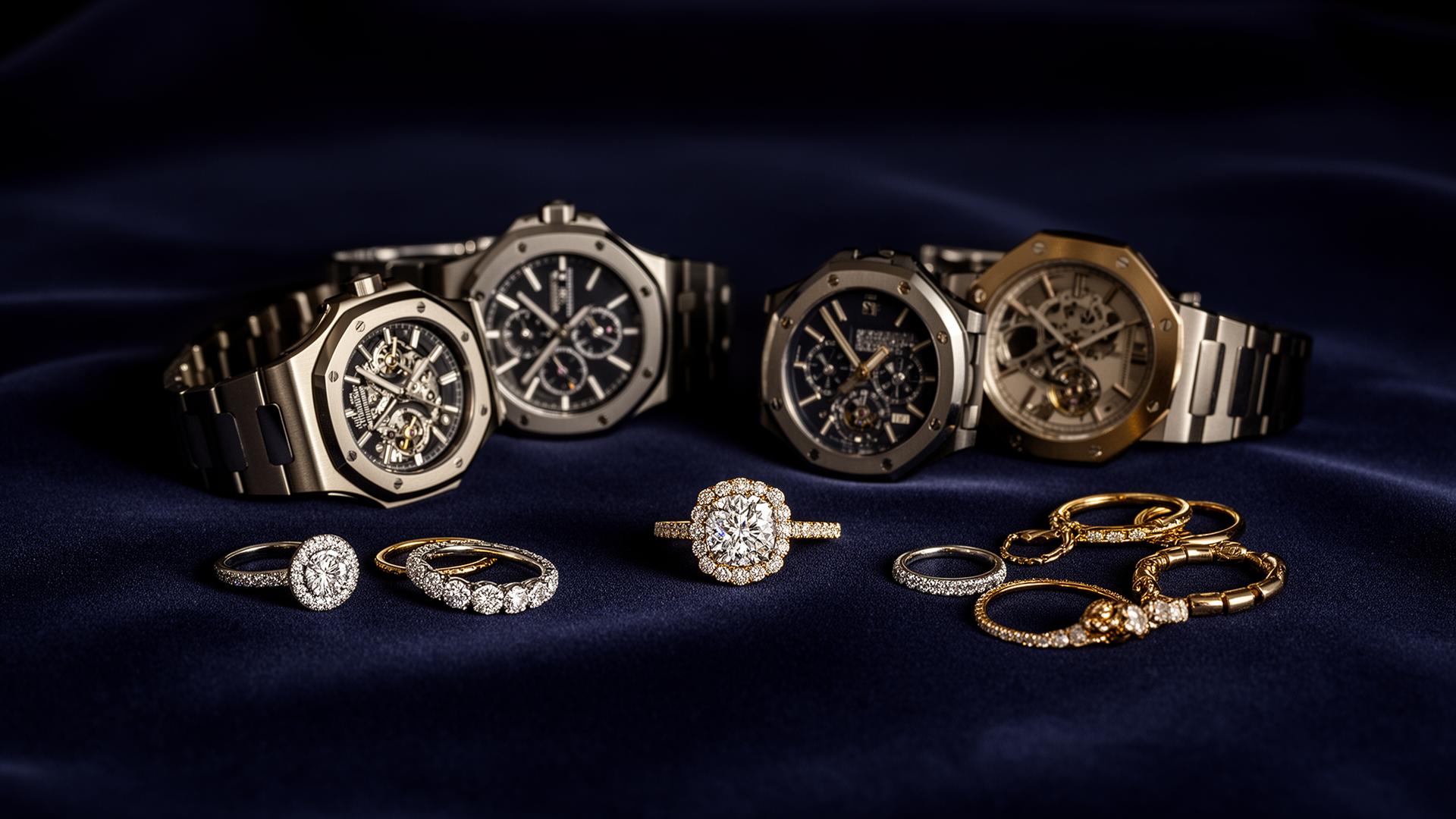 Luxus Uhrensammlung mit Patek Philippe und Audemars Piguet versichern für Fußballprofis